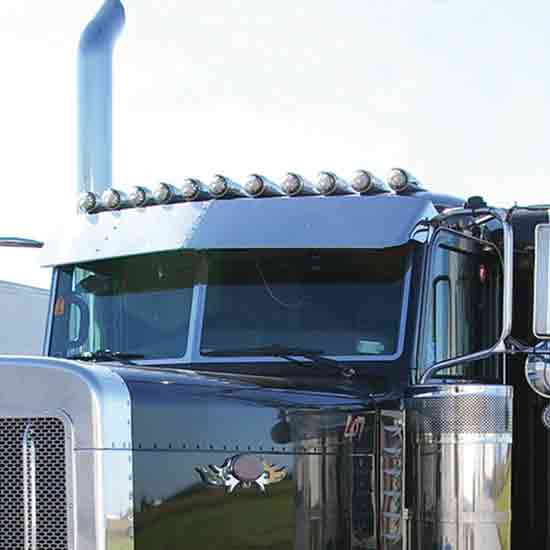 peterbilt 359 drop visor