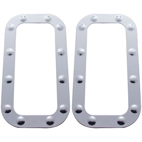 Freightliner Stainless Steel Vent Door Cover and Dimpled Trim Set