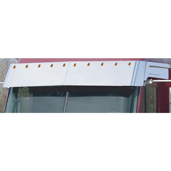 freightliner century drop visor