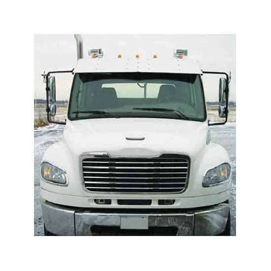 freightliner cascadia drop visor