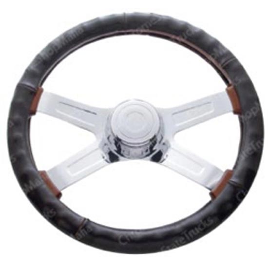 18 inch leather steering wheel cover