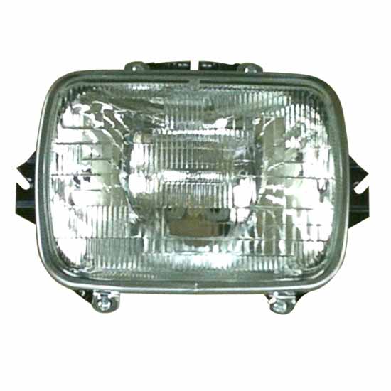 Single Square Headlight With Retaining Ring Back Fits Ford International 4 State Trucks