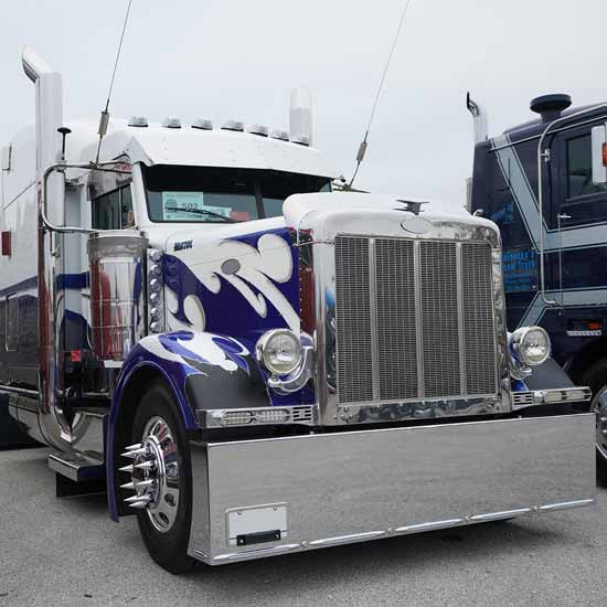 peterbilt 379 bug shield