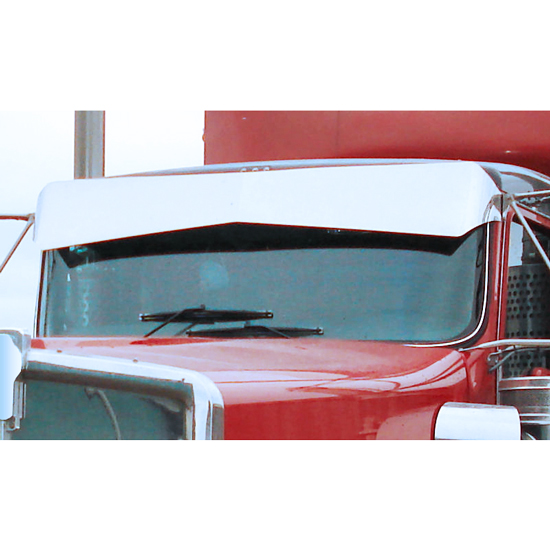 kenworth t660 reverse bowtie visor