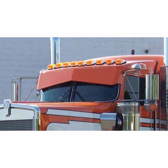 kenworth w900 reverse bowtie visor